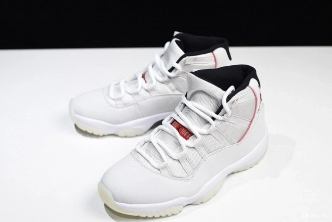 Rep TB Jordan Air 378037-016 Retro 11 Tint Platinum 0718